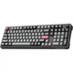 Клавіатура GamePro Asgard Drakkar Keychron Super Red Switch Wireless/Bluetooth/USB UA Black (MK305BK) - зображення 2