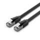 Патч-корд 1м, S/FTP cat 8 RJ-45 black Vention (IKKBF) - зображення 1