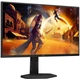 TFT 24.5" AOC , Fast IPS, 300 Гц, 2xHDMI, DP, HAS, Pivot, чорно-сірий (25G4SXU) - зображення 2