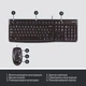 Комплект Logitech MK120 USB UA Black (920-002563) - изображение 5