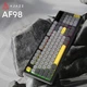 Клавіатура Ajazz AF98 USB UA Black/Grey/Yellow (AF98-BGY) - зображення 6