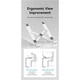 Подставка для ноутбука Vention Laptop X-type Stand White ABS 83-170мм (KDNW0) - изображение 4