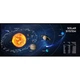 Коврик для мышки Gembird (MP-SOLARSYSTEM-XL-01) Black (MP-SOLARSYSTEM-XL-01) - изображение 1