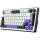 Бездротова механічна клавіатура Hator Hellyberry HK75 White Violet Wireless (Бездротова версія), 75%, RGB, (2.4G/Bluetooth/USB) - зображення 2