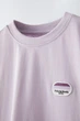 Футболка для хлопчика Zara бузкова 164 бавовна базова - изображение 2