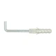 Дюбель Koelner FIX-12K с L-крюком 8*80 мм 50 шт - изображение 1