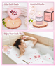 Подарунковий набір для жінок Pink Lady — чашка 14 oz, ароматична свічка, бомбочка для ванни, подарунок мамі, дружині - зображення 5