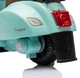 Детский электроскутер Vespa GTS лицензионный бирюзовый (10029) - изображение 7