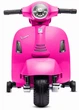 Детский электроскутер Vespa GTS лицензионный розовый (10027) - изображение 2