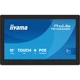 Монітор сенсорний 10.1" IIYAMA ProLite TW1023ASC-B3P IPS 1280x800 60 Гц 450 кд/м² PoE Android 13 Black - зображення 2