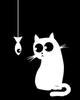 Футболка жіноча з принтом Cat & Fish CRC 26036-8 57983 M чорний - зображення 3