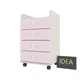 Комод на 4 ящика IDEA 40см Д-108 Кашемір/Маршмелоу - зображення 3