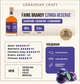 Бренді плодовий Faine Brandy Reserve Слива 0.5 л 40% у подарунковій упаковці (4820269299313) - зображення 3