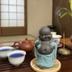 Чайная фигурка Чайный питомец статуэтка Будды Майтрейи Хотея Разноцветный (28888) - изображение 6