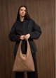 Жіноча сумка Sambag HOBO M кавова з екокожі стильна жіноча hobo-сумка 51921 - зображення 8