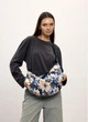 Женская сумка Sambag HOBO Dolly с принтом “Blue Flowers” модная повседневная сумочка 51908 - изображение 10