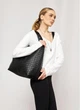 Женская сумка Sambag HOBO WEAVE черная 34x37x16 см эко-кожа для ноутбука до 17 дюймов Sambag 55170 - изображение 6