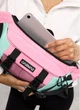 Жіноча поясна сумка бананка для планшета Sambag DynamicDart рожева з м’ятними елементами містка міська 62264 - зображення 8