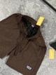 Мужские шорты Patagonia из плащевки + носки S коричневые (PA0044) - изображение 5