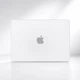 Чехол-накладка для MacBook Air 13.6" M2/M3/M4/M5 2022–2026 A2681/A3113/A3240/A3449 твердый пластиковый защитный кейс White матовый белый - изображение 2