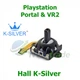 Правый стик джойстик SONY Playstation Portal, PS VR2 HALL K-Silver (3D механизм аналога) - изображение 1