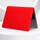 Чохол-накладка для MacBook Air 13.6" M2/M3/M4/M5 2022–2026 A2681/A3113/A3240/A3449 твердий пластиковий захисний кейс Red червона матова - зображення 5
