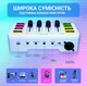Игровой аудиомикшер Fifine AmpliGame SC3 White для стриминга и подкастов, внешняя звуковая карта с RGB подсветкой - Б/У - изображение 5