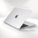 Чехол-накладка для MacBook Air 13.6" M2/M3/M4/M5 2022–2026 A2681/A3113/A3240/A3449 твердый пластиковый защитный кейс Crystal глянцевая прозрачная - изображение 2