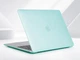 Чехол-накладка для MacBook Air 13.6" M2/M3/M4/M5 2022–2026 A2681/A3113/A3240/A3449 твердый пластиковый защитный кейс Sea blue бирюзовая матовая - изображение 1