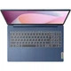 Ноутбук Lenovo IdeaPad Slim 3 (82XQ01TDRM), AMD Ryzen 3 30 / 15.6″ / RAM 8 ГБ LPDDR5 / SSD 256 ГБ / AMD Radeon 610M Graphics / Без ОС / Синій - изображение 4