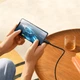 Кабель Baseus Tungsten Gold Fast Charging Data Cable Type-C to Type-C 240W 3m Black - изображение 8