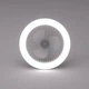 Вентилятор LED Лампа в патрон E27 Светодиодная люстра с вентилятором и пультом 25×11см - изображение 3