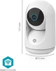 Kamera IP Nedis SmartLife Indoor Camera 3MP White (WIFICI23CWT) - obraz 12