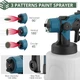 Электрический краскопульт Electric Spray Gun CN-6000 Professional (900 мл), сетевой ручной краскораспылитель для дома, - Б/У - изображение 5
