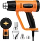Строительный фен SEEKONE HG886 2000W промышленный термофен с насадками термопородувка - Б/У - изображение 1