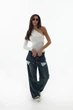 Боди с открытым плечом - Classyme - M - Молочный - (23bod) - изображение 1