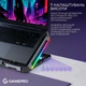 Охолоджувальна підставка для ноутбука GamePro CP795, Чорний - 574909 - зображення 11