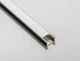 Рассеиватель света в алюминиевый профиль под LED ленту, GLAX GTV MINI, плоский, L=3м, молочный - изображение 2