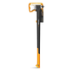 Топор колун удлиненный с чехлом для колки бревен сталь черный Fiskars CS-0020 - изображение 3