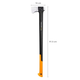 Топор колун удлиненный с чехлом для колки бревен сталь черный Fiskars CS-0020 - изображение 8