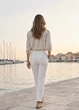 Жіночі штани Esmara slim fit, білий S (36) - изображение 2