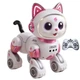 Котик интерактивный на радиоуправлении "Cat robot" сенсорный датчик, ходит, садится, отжимается, танцует, музыка, озвучивание на английском языке Розовый (i7-191382) - изображение 1