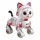 Котик интерактивный на радиоуправлении "Cat robot" сенсорный датчик, ходит, садится, отжимается, танцует, музыка, озвучивание на английском языке Розовый (i7-191382) - изображение 2