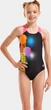 Купальник закритий для дівчат Arena DOTS SWIMSUIT SWIM PRO BACK Чорний 128 см (010745-559-128) - изображение 1