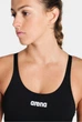 Купальник закритий для жінок Arena TEAM SWIMSUIT SWIM TECH SOLID Black 42 (004763-550-42) - зображення 3
