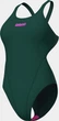 Купальник закритий для жінок Arena TEAM SWIMSUIT SWIM TECH SOLID темно-зелени 38 (004763-609-38) - зображення 6