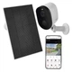 Умная IP-камера Emos H4073 GoSmart, внешняя, с Wi-Fi, солнечной панелью и аккумулятором - изображение 1