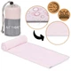 Полотенце спортивное Actiget 80 x 40 см из микрофибры ACT0184 Light Pink - изображение 2