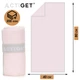 Полотенце спортивное Actiget 80 x 40 см из микрофибры ACT0184 Light Pink - изображение 3