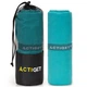 Рушник спортивний Actiget 180 x 100 см з мікрофібри ACT0195 Turquoise - зображення 4